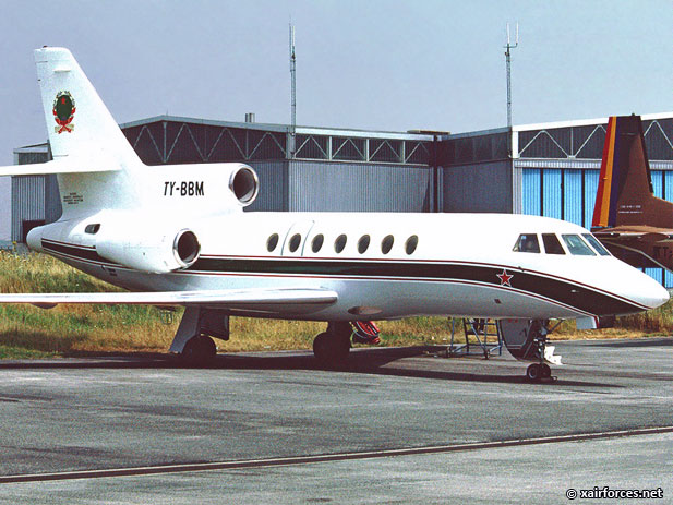 Beninese Air Force Dassault Falcon 50